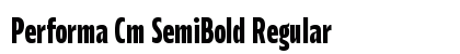 Performa Cm SemiBold Regular preview