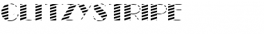 GLitzyStripe Regular Font