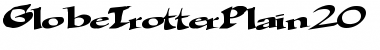 Download GlobeTrotterPlain20 Font Download GlobeTrotterPlain20 Font
