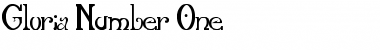 Download Gloria Number One Font Download Gloria Number One Font