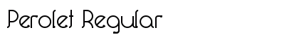 Perolet Regular preview