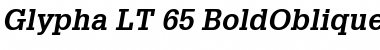 Glypha LT Font