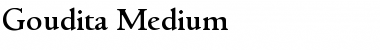 Goudita-Medium Font