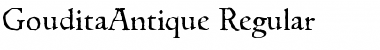 GouditaAntique Font