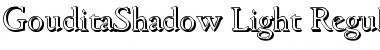 GouditaShadow-Light Font