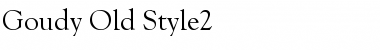 Download Goudy Old Style2 Font