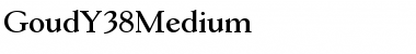 GoudY38Medium Font