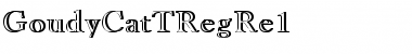 GoudyCatTRegRe1 Regular Font