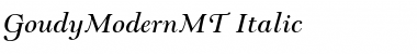 GoudyModernMT Font
