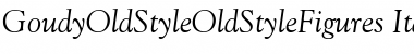 GoudyOldStyleOldStyleFigures Font