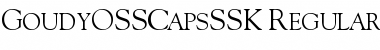 GoudyOSSCapsSSK Font