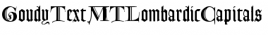 GoudyTextMTLombardicCapitals Font