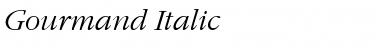 Gourmand Italic Font