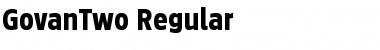 GovanTwo-Regular Font