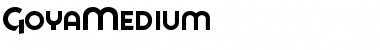 GoyaMedium Regular Font