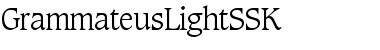 GrammateusLightSSK Font