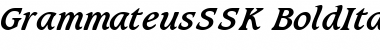 GrammateusSSK Font