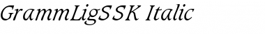 GrammLigSSK Font