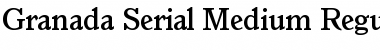 Granada-Serial-Medium Font