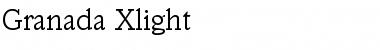 Download Granada-Xlight Font Download Granada-Xlight Font