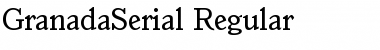 GranadaSerial Regular Font