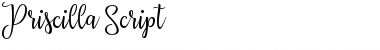 Priscilla Script Regular Font