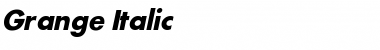 Grange Font