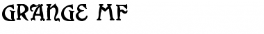 Grange MF Regular Font