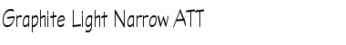 Graphite Light Narrow ATT Regular Font