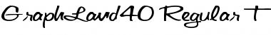 GraphLand40 Font