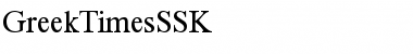 GreekTimesSSK Regular Font
