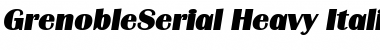 GrenobleSerial-Heavy Font