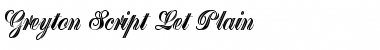 Greyton Script Font