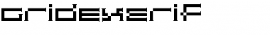 GridExerif Regular Font