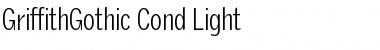 GriffithGothic Cond Light Font