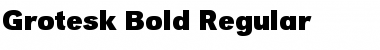 Download Grotesk-Bold Font