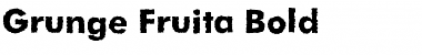 Grunge Fruita Bold Font