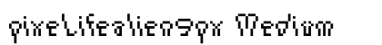 pixeLifealien9px Medium preview