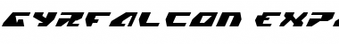 Gyrfalcon Expanded Italic Font