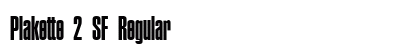Plakette 2 SF Regular preview