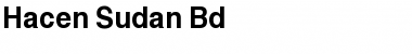 Hacen Sudan Bd Font