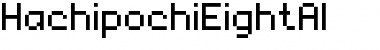 HachipochiEightAl Font