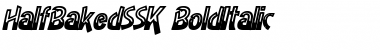 Download HalfBakedSSK Font