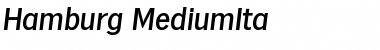 Hamburg-MediumIta Font