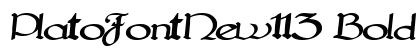 PlatoFontNew113 Bold preview