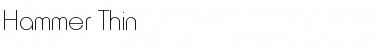 Download Hammer Thin Font Download Hammer Thin Font