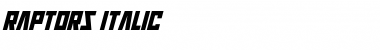 Download Raptors Font