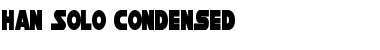 Han Solo Condensed Condensed Font