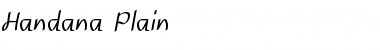 Handana Font
