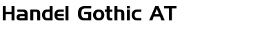 Handel Gothic AT Regular Font
